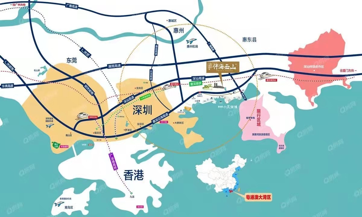 碧輝園十里銀灘，伴海云山苑均價-40000元/平