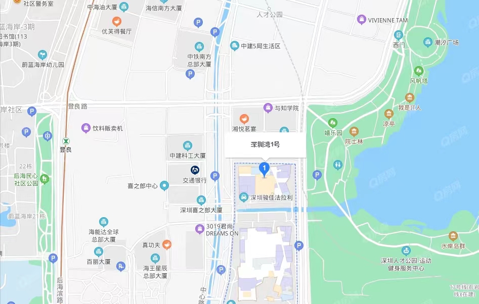 深圳灣壹號，鵬瑞深圳灣-均價380元/平