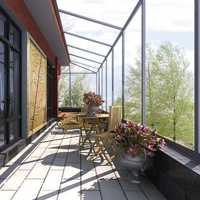 二樓帶有露臺(tái)的房子一般采光會(huì)比較好