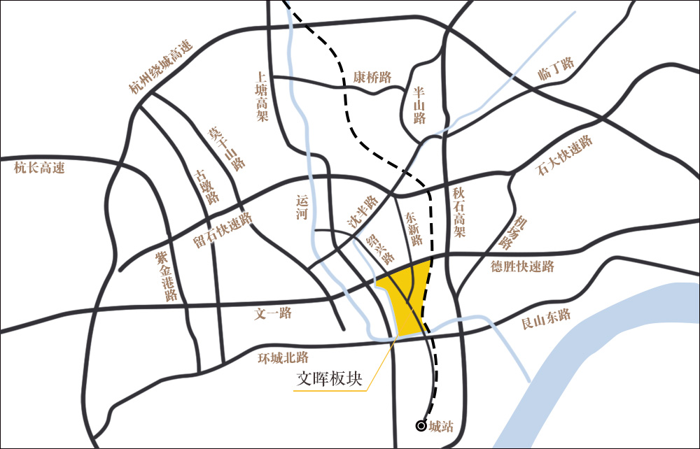 武林新城在拱墅手里必將有新的發展機會